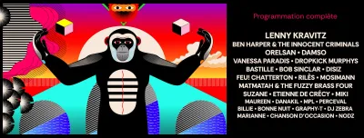 Affiche officielle La Nuit de l'Erdre 2026 - Programmation et lineup