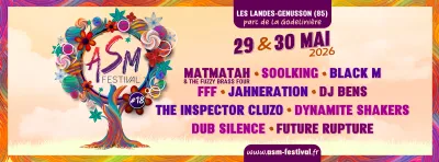 Affiche officielle Festival ASM 2026 - Programmation et lineup