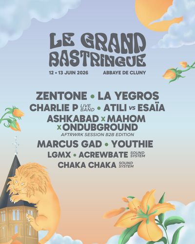 Affiche officielle Grand Bastringue 2026 - Programmation et lineup