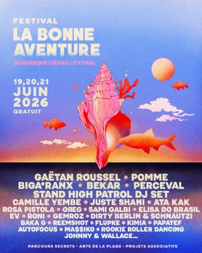 Affiche officielle La Bonne Aventure 2026 - Programmation et lineup