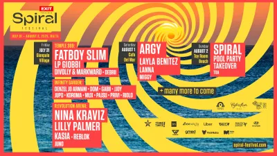 Affiche officielle Spiral Festival 2026 - programmation et line-up