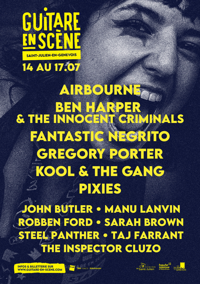 Affiche officielle Guitare en Scène 2026 - programmation et line-up