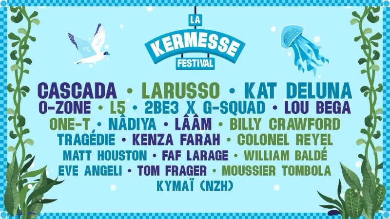 Affiche La Kermesse Festival 2026 Nice