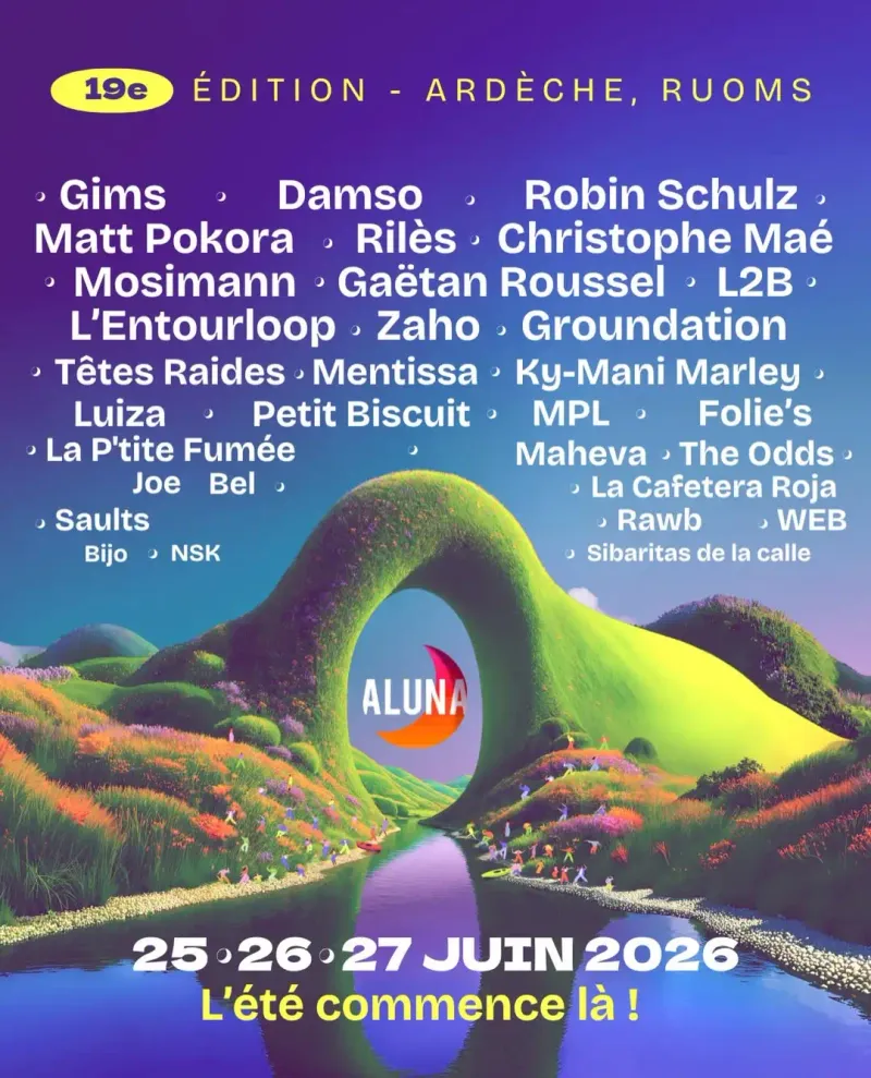 Affiche Aluna Festival 2026