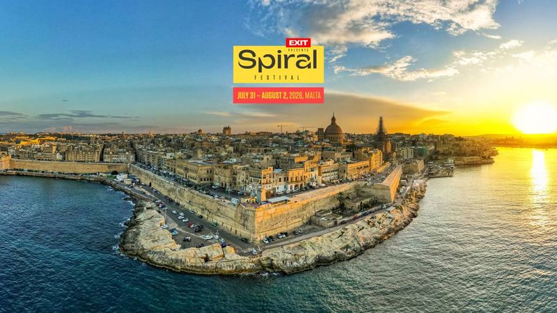 Spiral Festival 2026 à Malte : le nouveau rendez-vous signé EXIT Festival